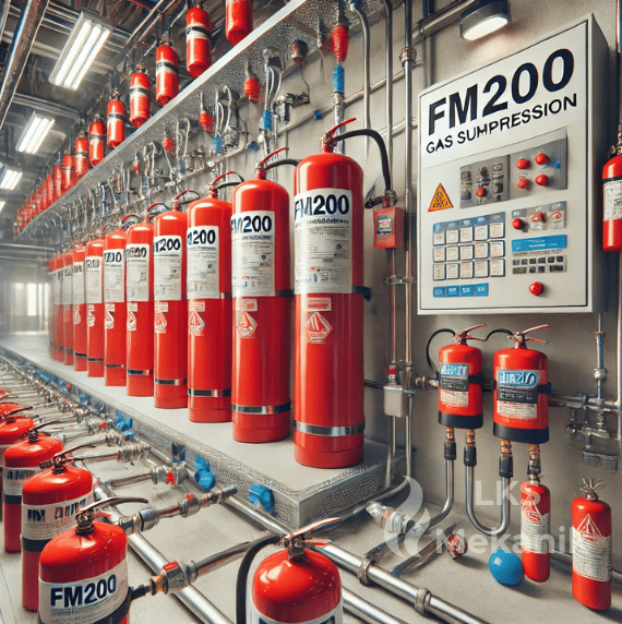FM200 Gas Fire Extinguishing Systems